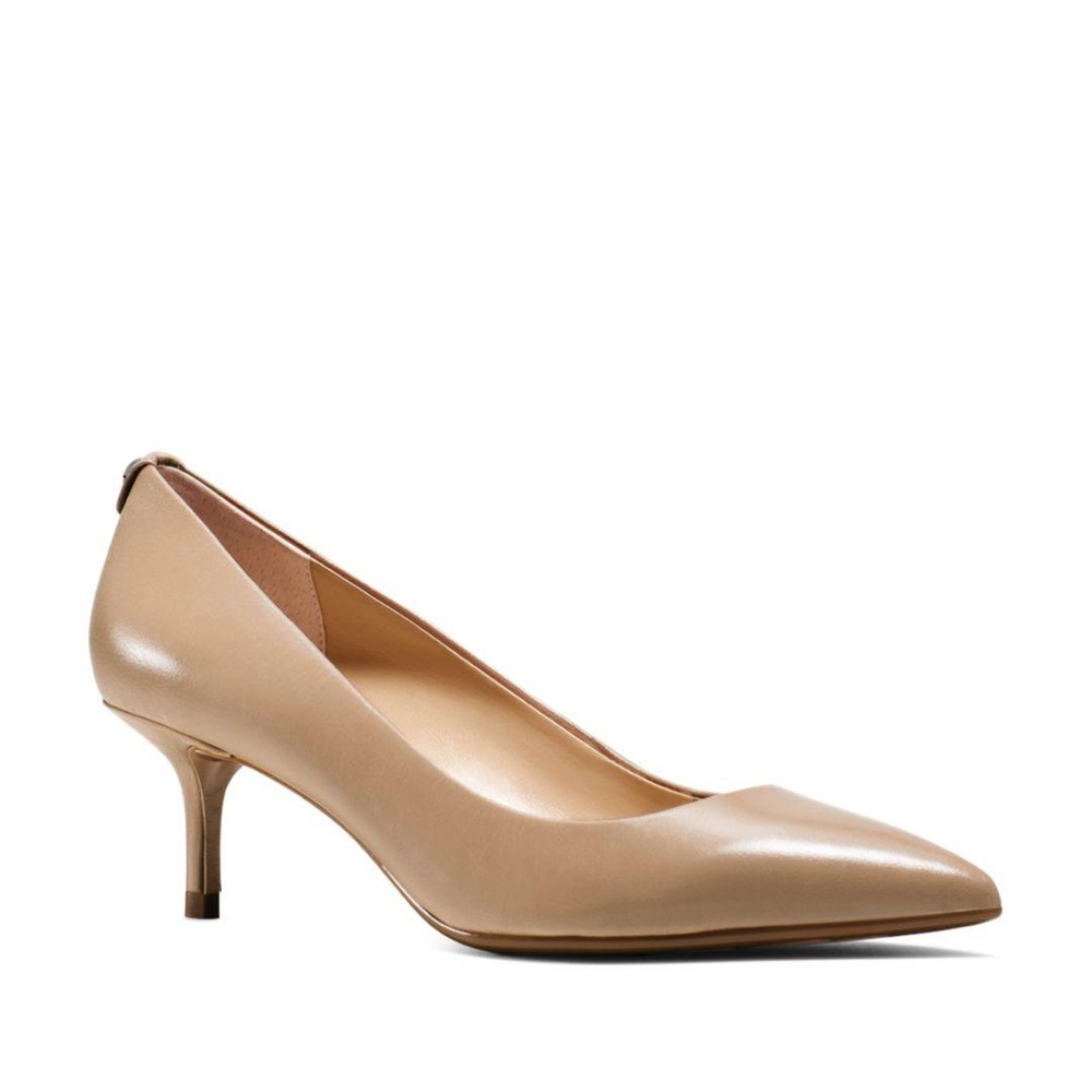 Michael Kors kitten heel nude